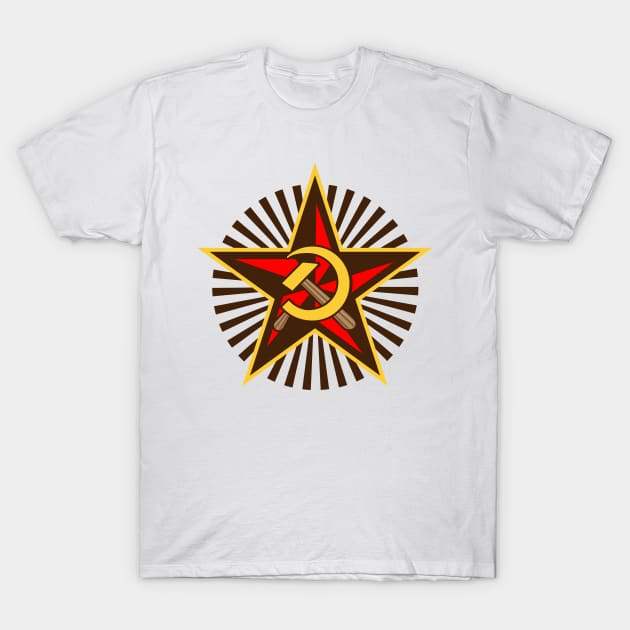 Communist symbol T-Shirt by Suva